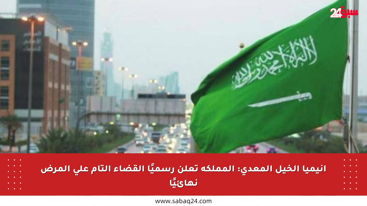 أنيميا الخيل المعدي: المملكة تعلن رسميًا القضاء التام على المرض نهائيًا